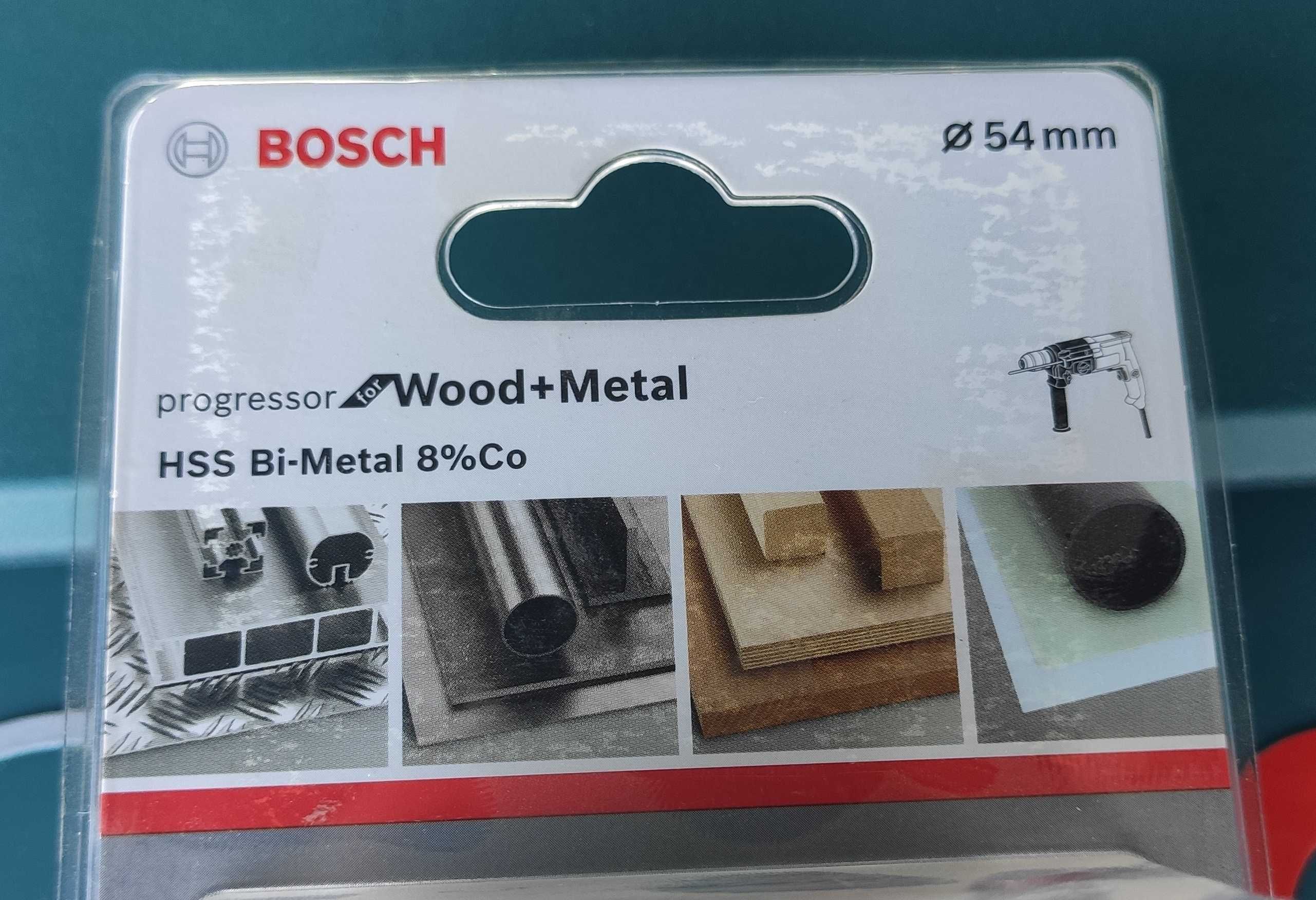 Коронка 54 мм по дереву і металу PROGRESSOR NEW BOSCH 2608594220 ориг.