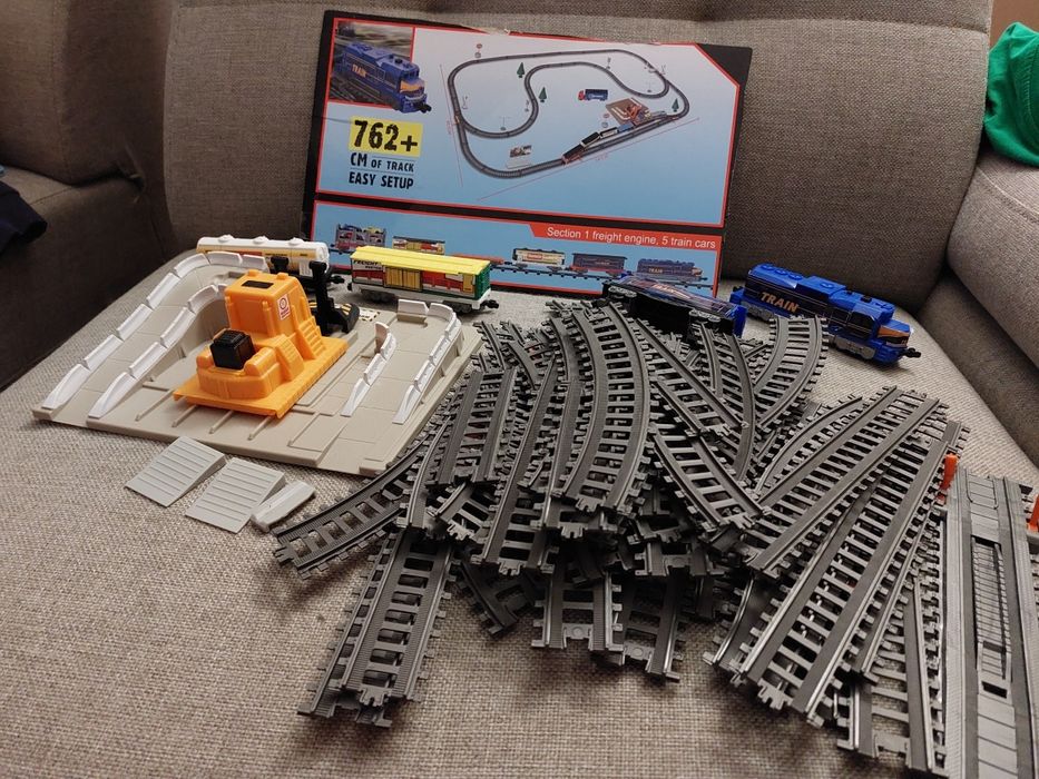 Zestaw 48el. Tory pociag