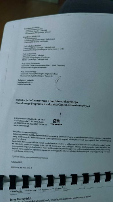 Onkologia podręcznik dla studentów i lekarzy pod redakcją Kordka