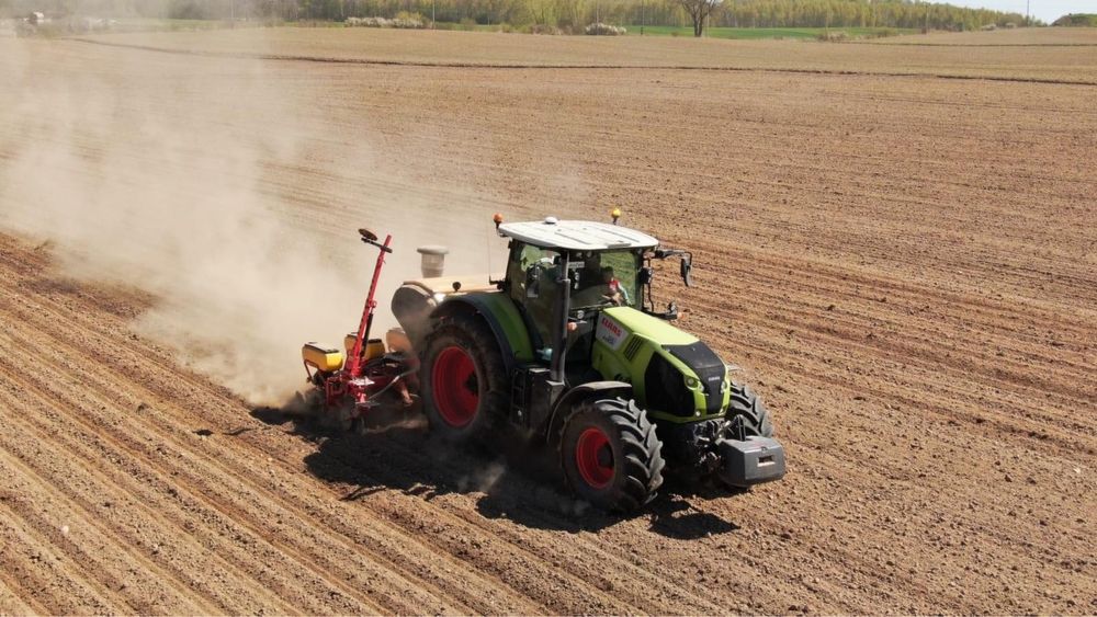 Siew Buraka, Slonecznika, kukurydzy GPS RTK. Vaderstad tempo t6 i f8.