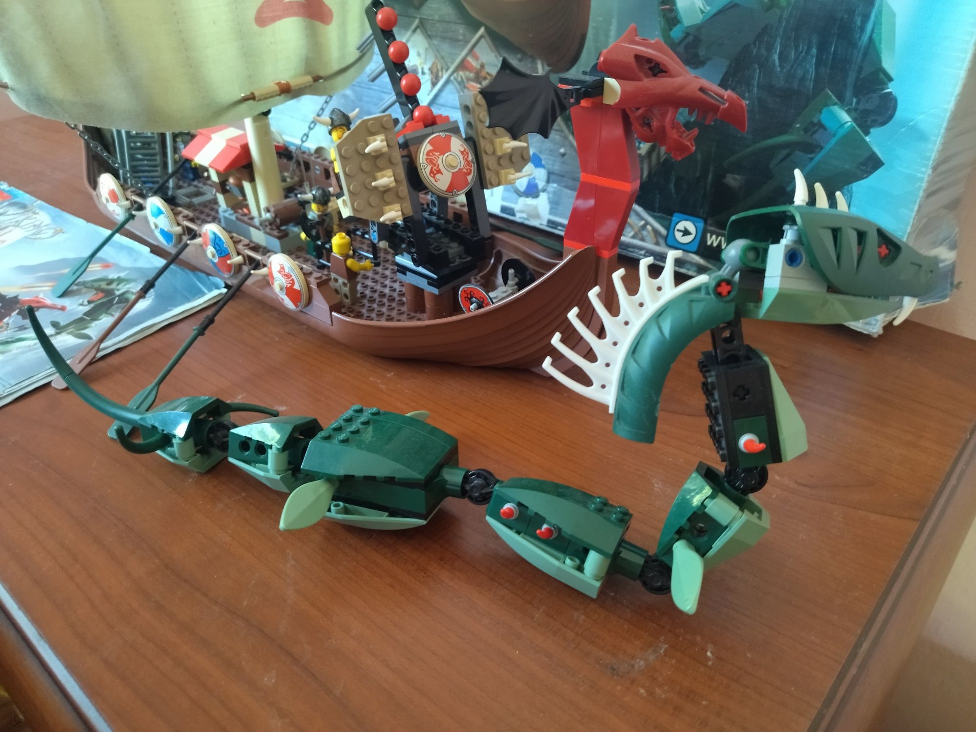 LEGO 7018 statek vikingów
