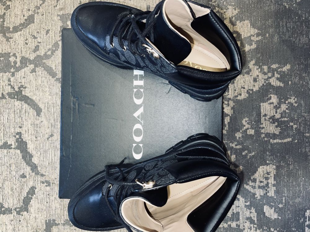 Черевики  Coach Royce Bootie In Signature Canvas