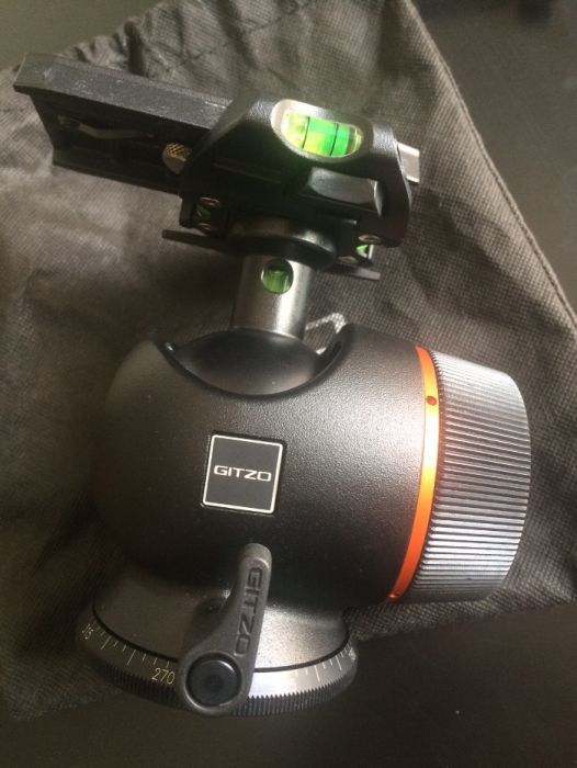 cabeça Tripe Gitzo GH3781QR Nova