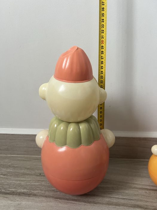 неваляшка СССР   целлулоид   14см 8см