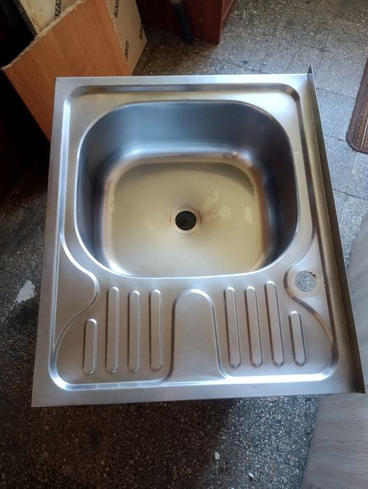 Накладна миийка кухонна  50*60