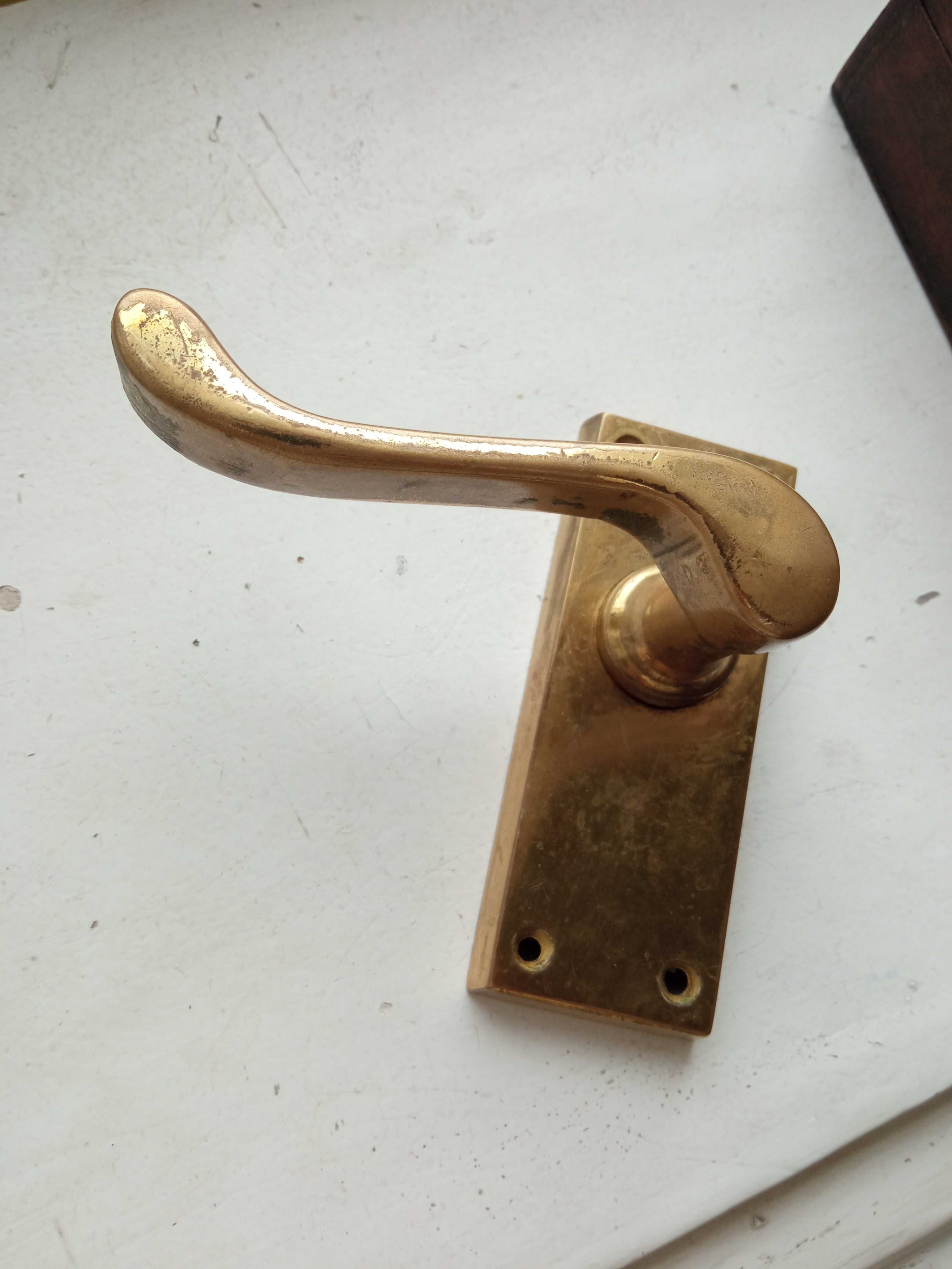 Ручки дверные Heritage Brass  латунные + звонок