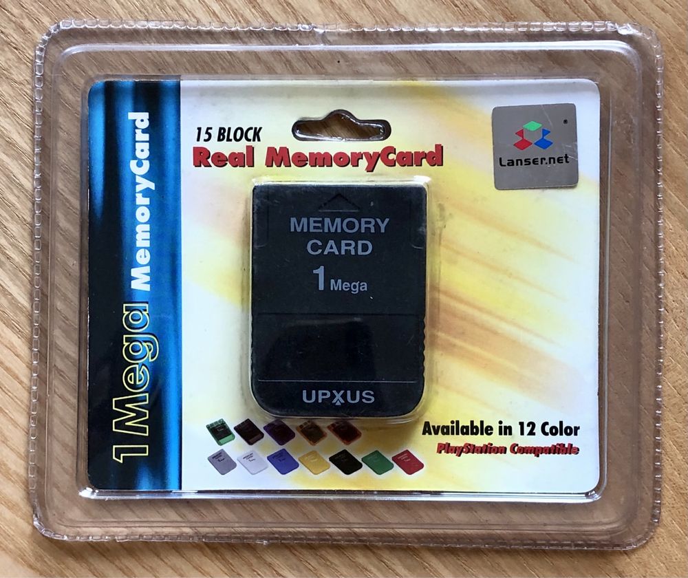 NOWA karta pamięci do PlayStation Real Memory Card 1 MB 15 blocks PSX