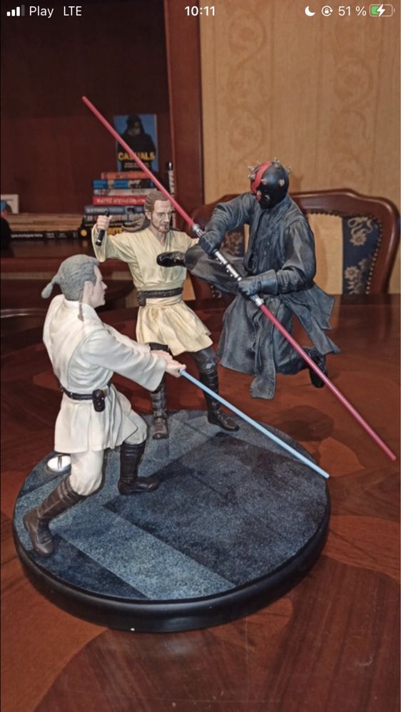 Sideshow - Polystone Diorama - Duel Of The Fates