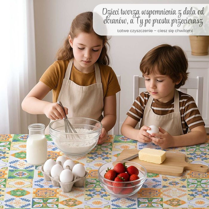 1 ROLKA Cerata Winylowa 20MB Obrus na metry Hiszpania Kafle HURT