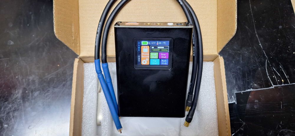 Портативная точечная сварка с дисплеем АКБ 5000 Mah