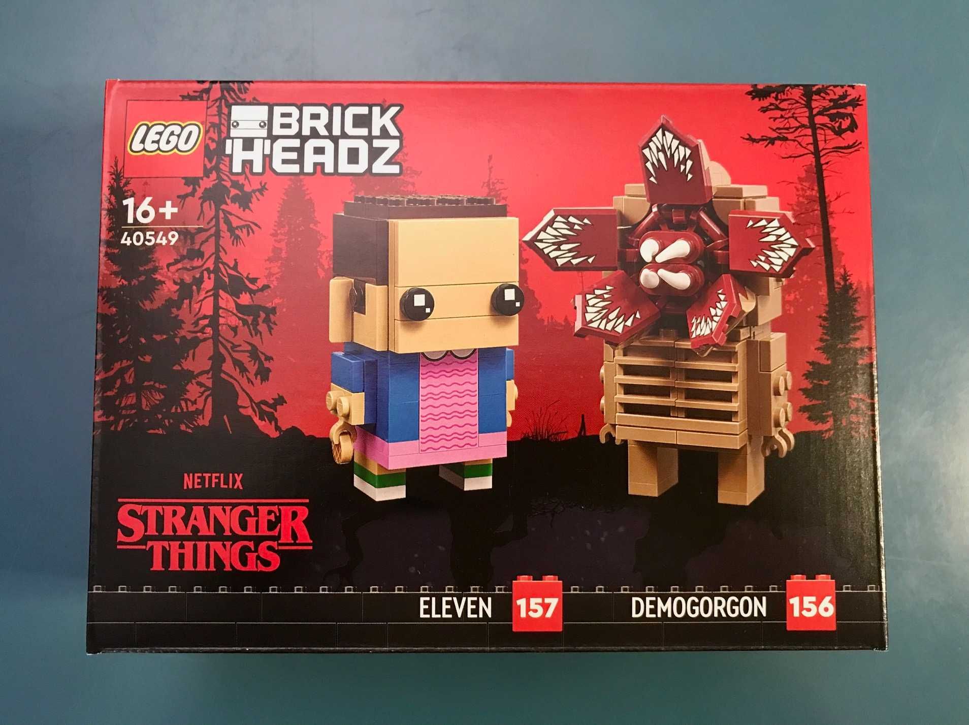 LEGO 40549 BrickHeadz - Demogorgon i Jedenastka Nowe Wys. 24h