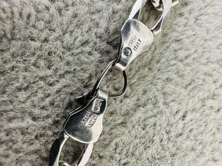 Srebrny łańcuszek męski Pancerka SREBRO 925