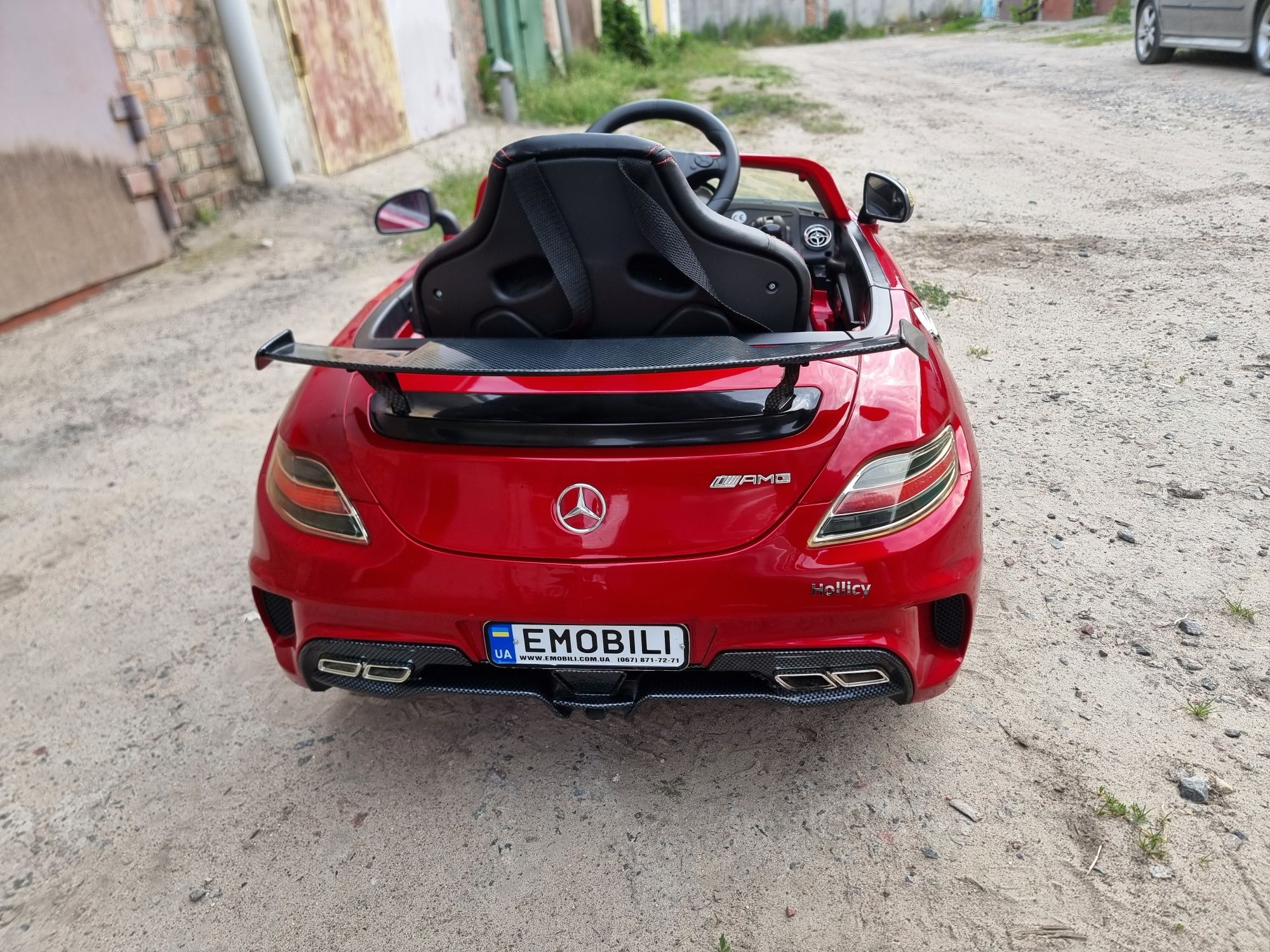 Дитячий електромобіль Hollicy Mercedes-Benz SLS AMG