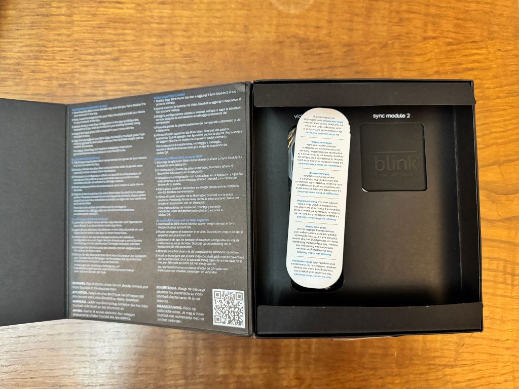 Video porteiro Blink Video Doorbell + sync module 2