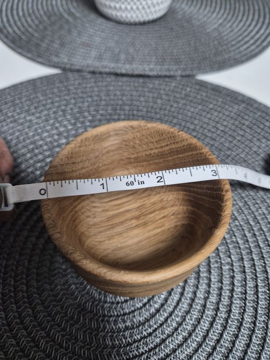 Miseczka ręcznie robiona/dębowa