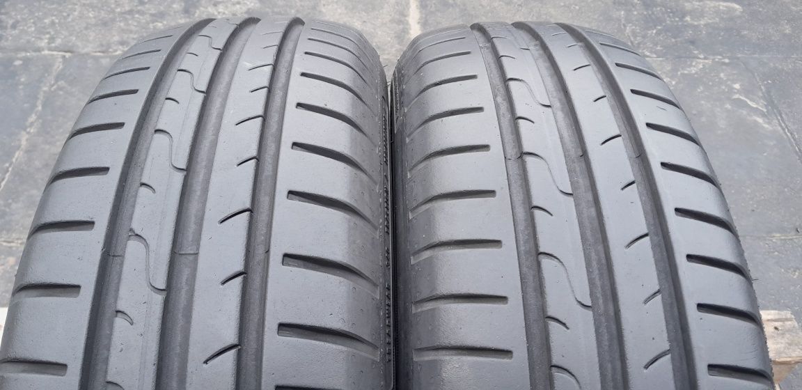 Opony Letnie 165÷65÷15÷.Firma DUNLOP.7,5 mm.Cena 55 zł szt.ZAPRASZAM.