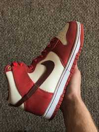 Оригінальні кросівки Nike Dunk High LXX Cinnabar