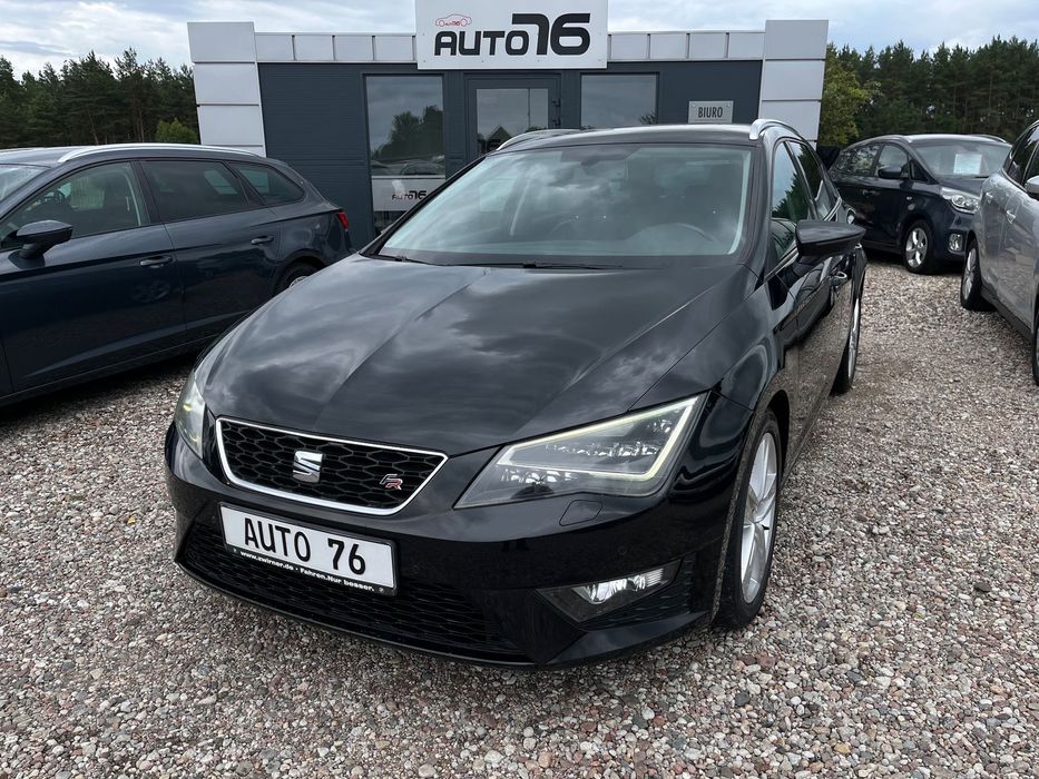 Seat Leon 2.0TDI 184ps.FR,DSG,Full opcja ,serwis ,1-wł.z Niemiec.SUPER
