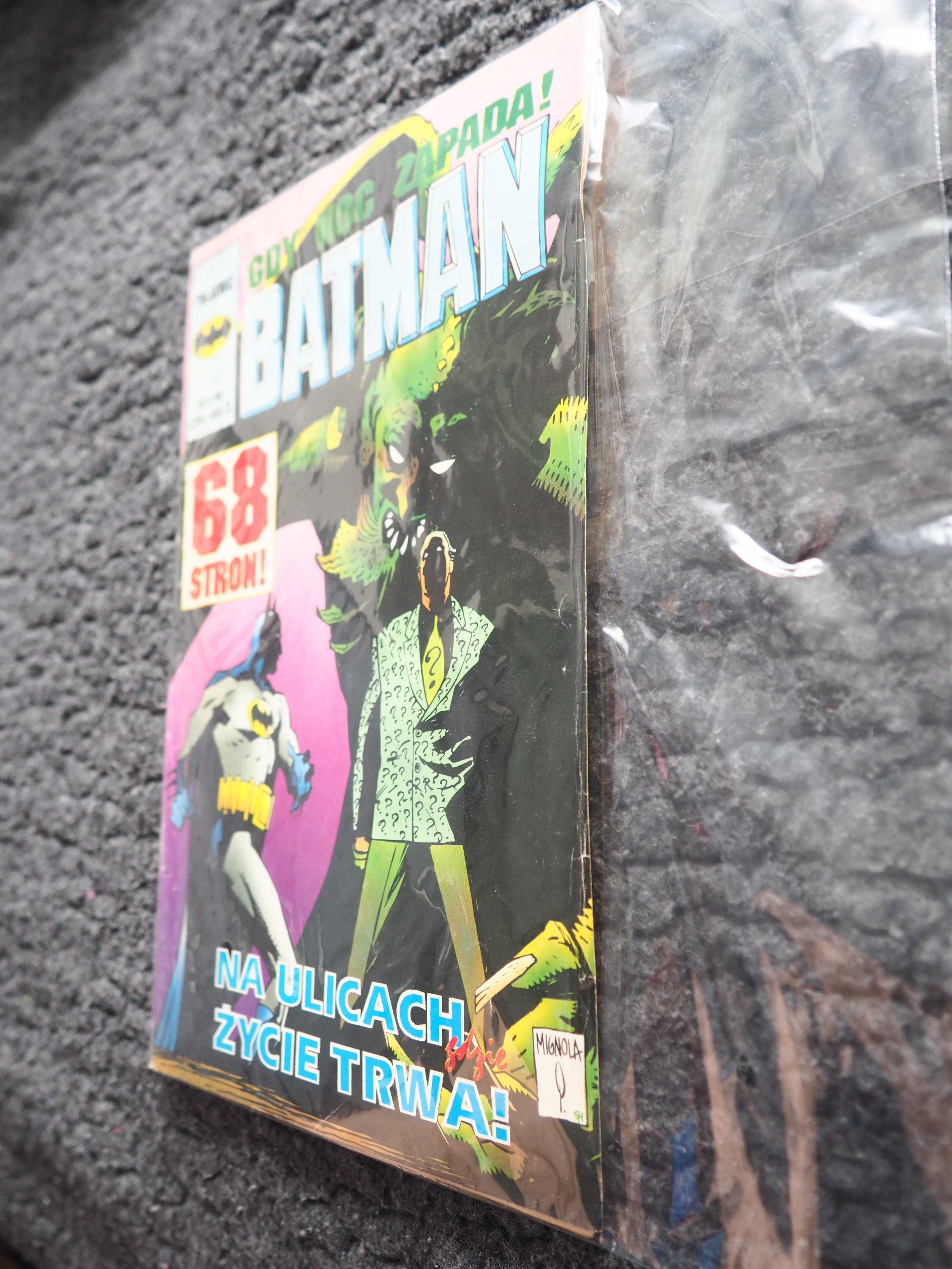 Komiks TM-Semic, Batman, 8 1991, stan bdb