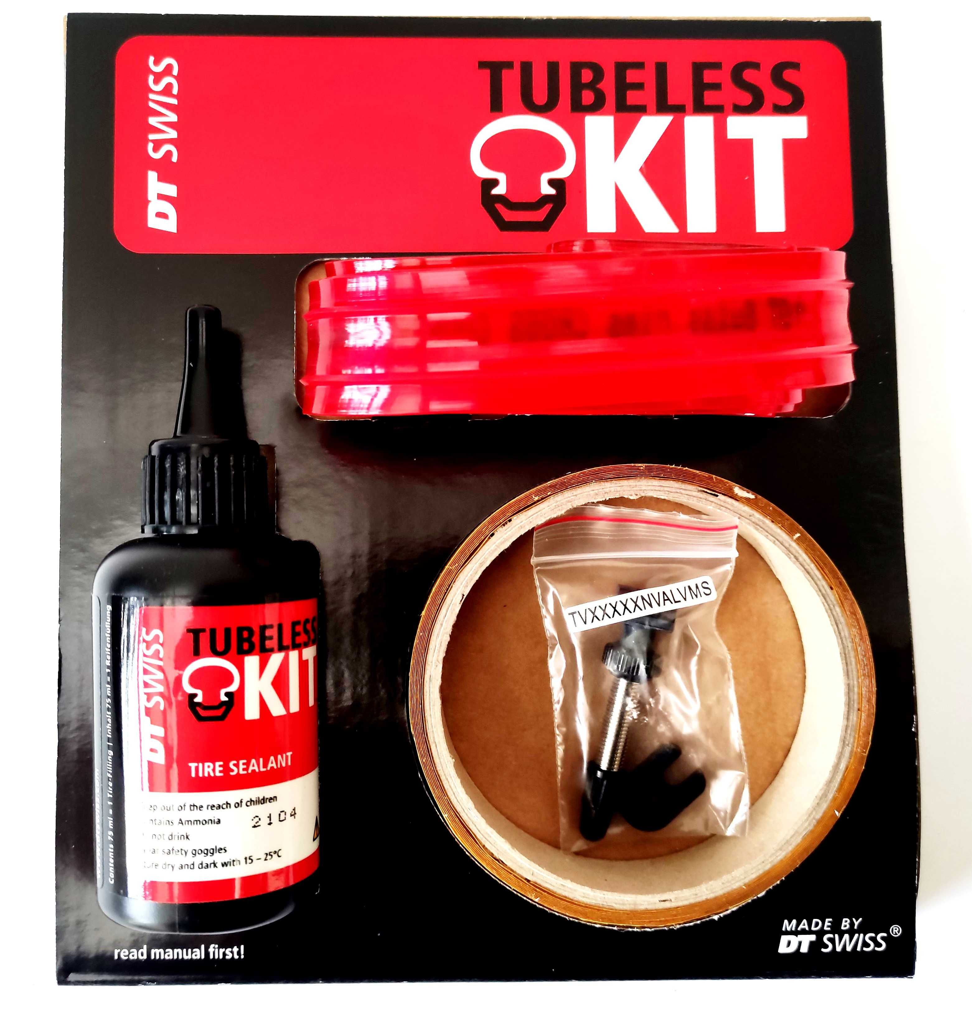 NOWY Zestaw bezdętkowy DT Swiss TUBELESS KIT XR/X Kraków