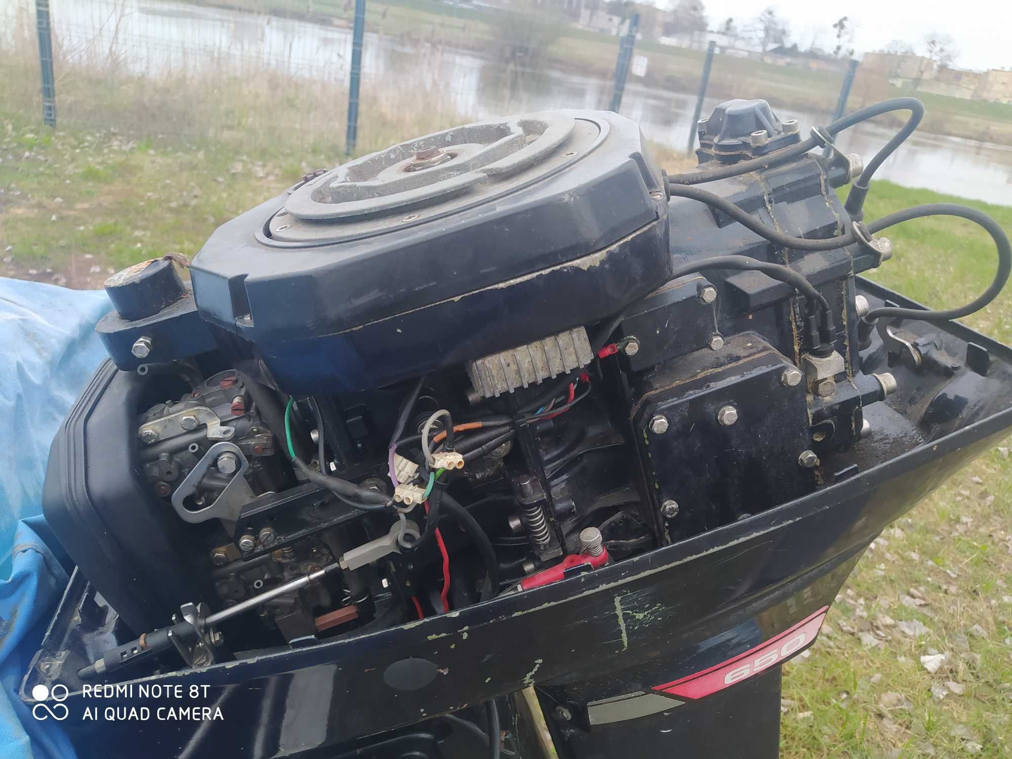 Silnik Zaburtowy SELVA 40HP Stopa L POWER TRIM z Manetką Komplet