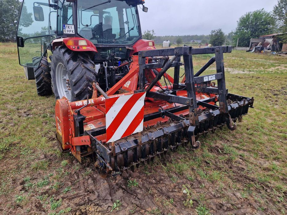 Glebogryzarka Brona Pegoraro 3m wał pacera hydropak