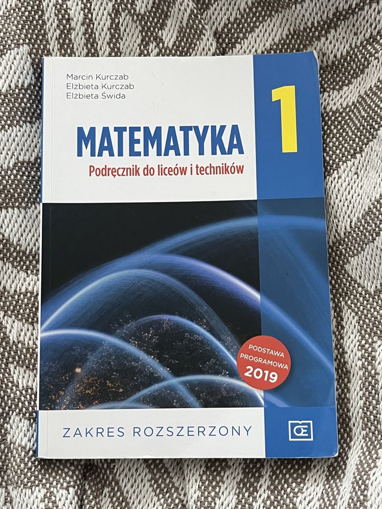 podrecznik matematyka 1 poziom rozszerzony