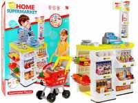 Supermarket dla dzieci 3+ Zabawa w sklep 24 el. Wózek Towary