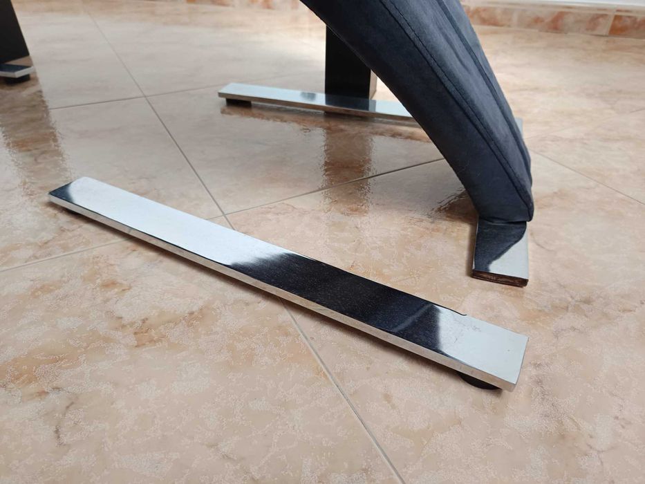 Mesa Sala Jantar - Vidro Temperado - Inclui 4 Cadeiras - Como NOVO