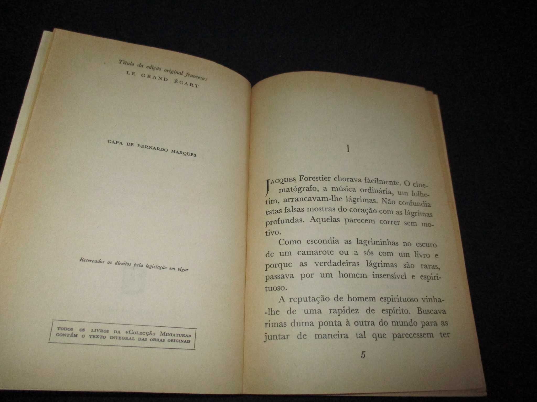 Livro Desatino Jean Cocteau Colecção Miniatura
