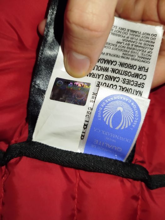 Пуховик canada goose