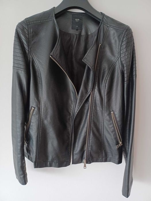 Skórzana kurtka, ramoneska, eko skóra, House