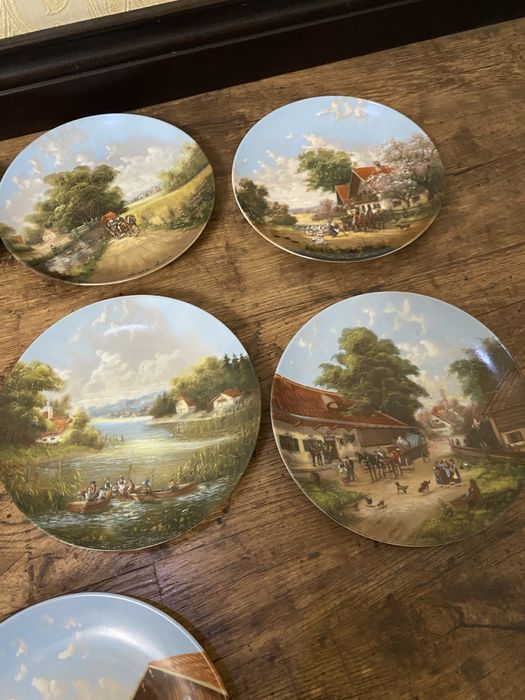 Тарелка фарфоровая Seltmann Weiden Rast Germany