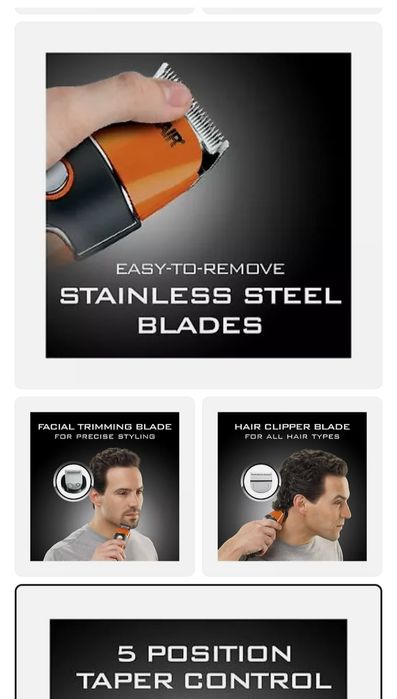 Тример Conair, дешево, машинка для стрижки бороди, бритва one blade