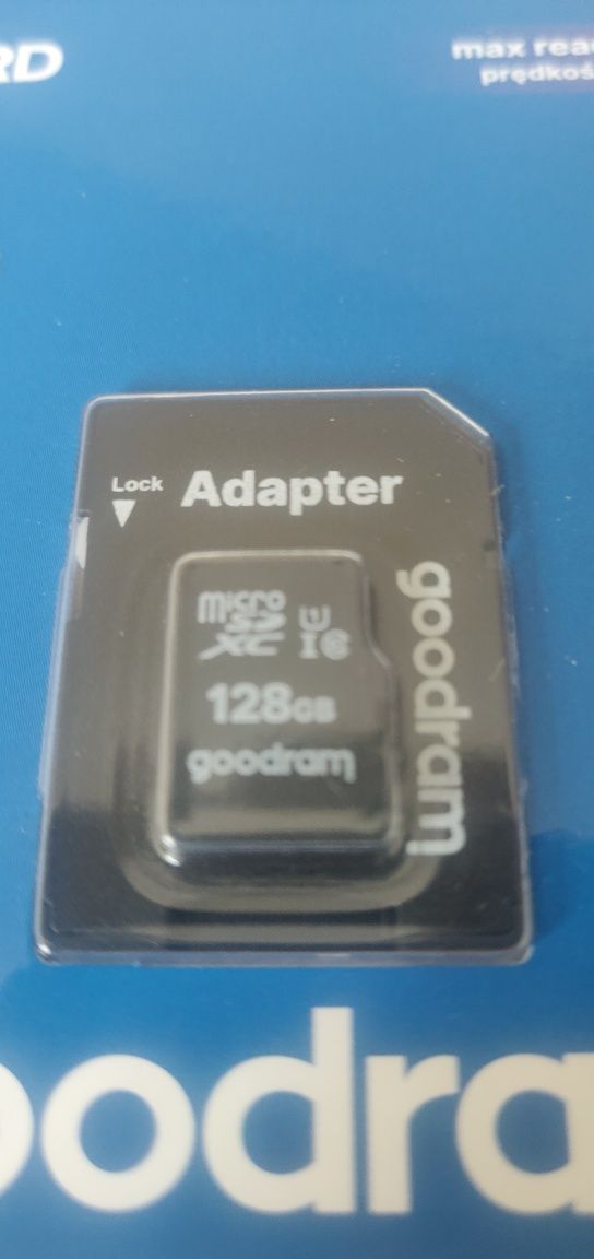 Karta pamięci microSD micro sd GoodRam 128gb pamięć adapter