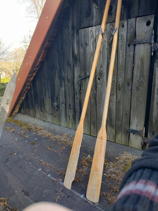 Wiosła do łódki dlugie