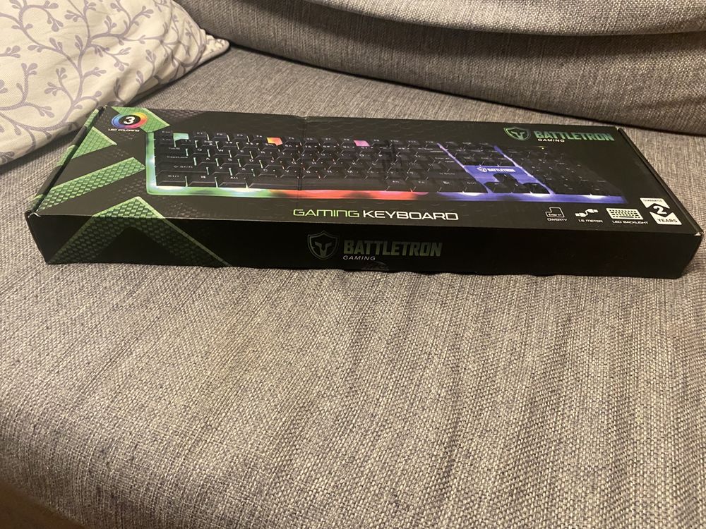 Klawiatura gamingowa Battletron Led - nowa