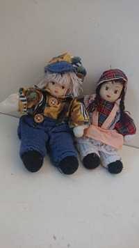 Винтажная керамическая кукла пара из Германии Цена указана за две кукл
