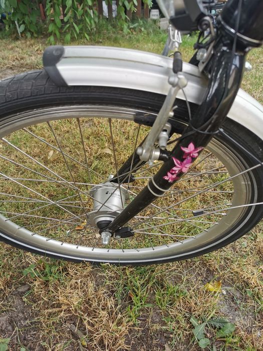 Rower dziecięcy PUKY Skyride 24" Shimano Nexus 3