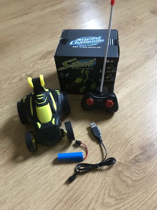 Auto autko samochód akrobata zdalnie sterowany na akumulator usb