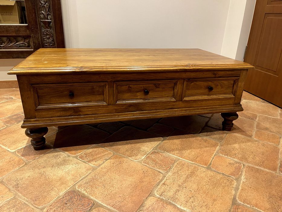 stolik kawowy/ława w stylu kolonialnym