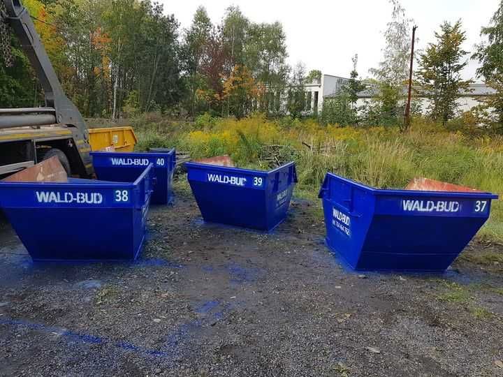 Wynajem kontenerów na gruz i odpady Bramowiec , Hakowiec