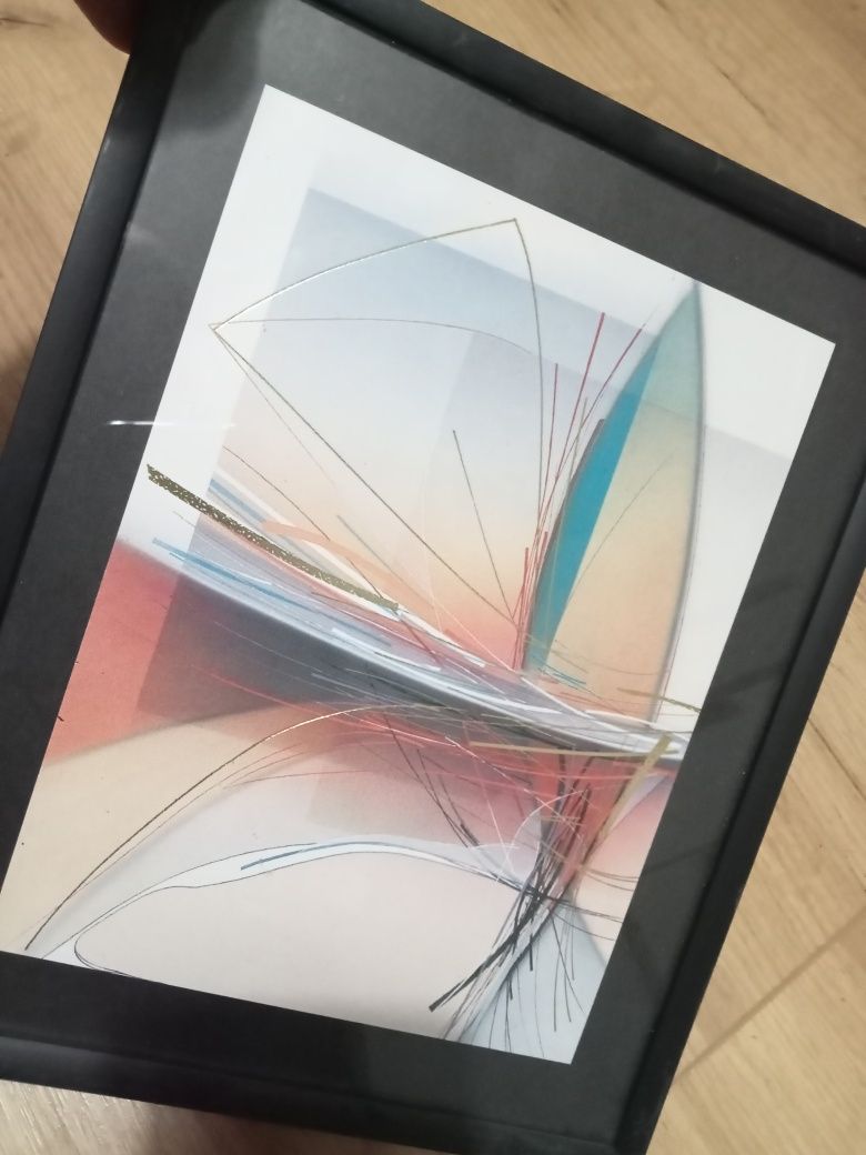 3 x Obraz obrazek grafika abstrakcja modern