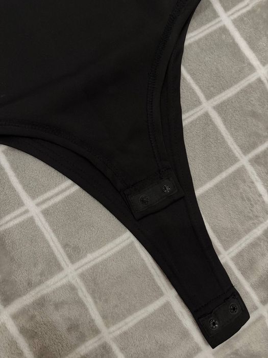 Чорне вишукане вечірнє боді з вшитим бюстом Розмір С