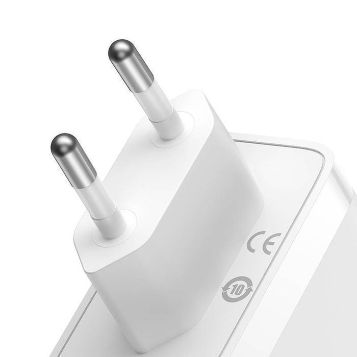 Ładowarka Sieciowa Baseus Gan5 Pro 2Xusb-C + Usb, 140W (Biała)