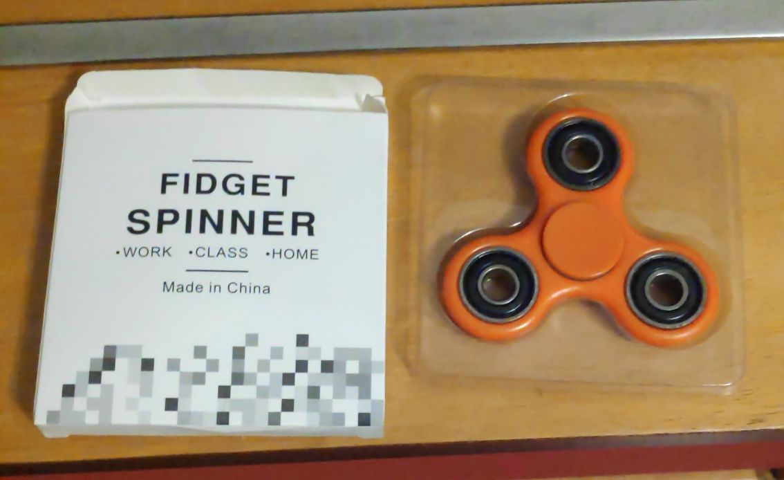 Fidget Spinner Original Laranja