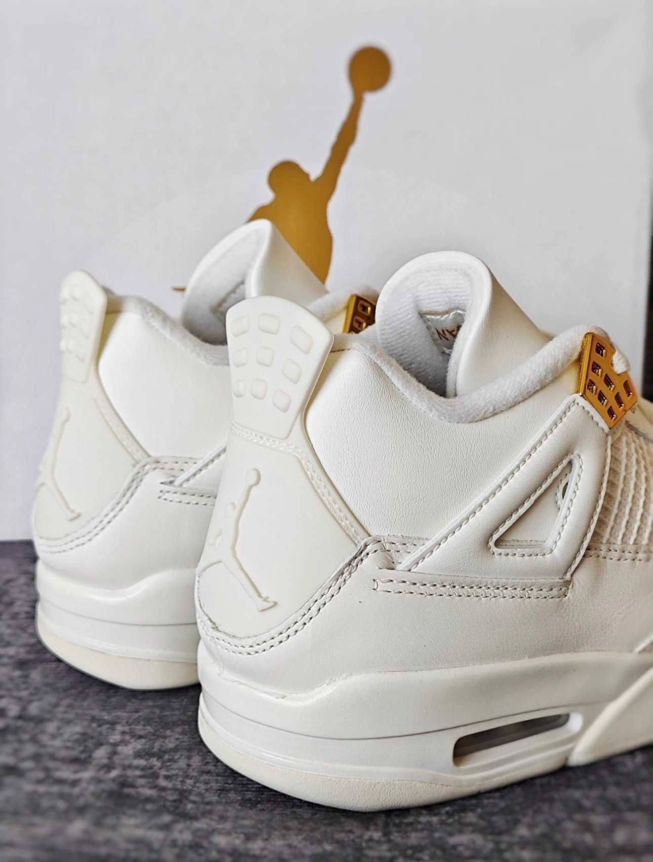 buty Espadryle JordanAirJordan4RetroMetallicGold Espadryle R.44