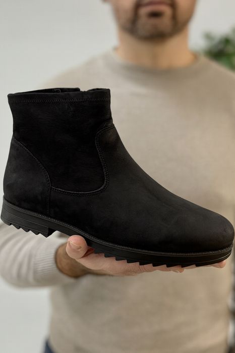 Ботинки Berwick 1707 утеплені шкіра набук