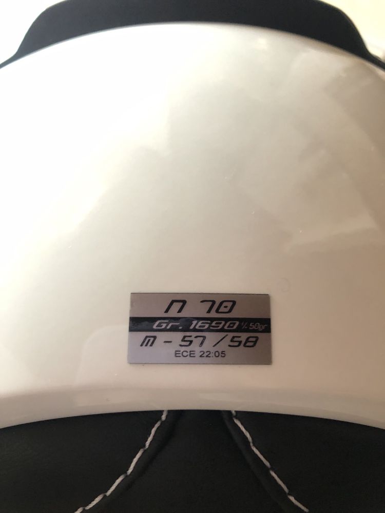Capacete de mota NAU N70 Duotec