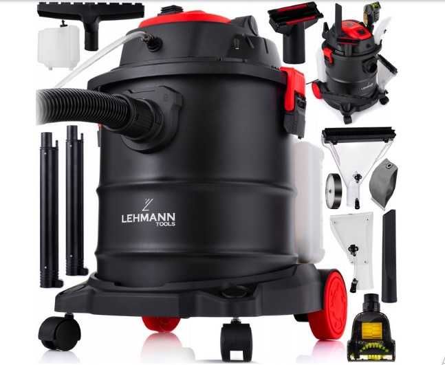 Миючий пилосос Lehmann UltraWash 2000 Вт, чорний